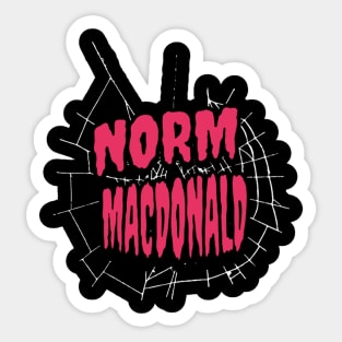 Norm Macdonald Sticker